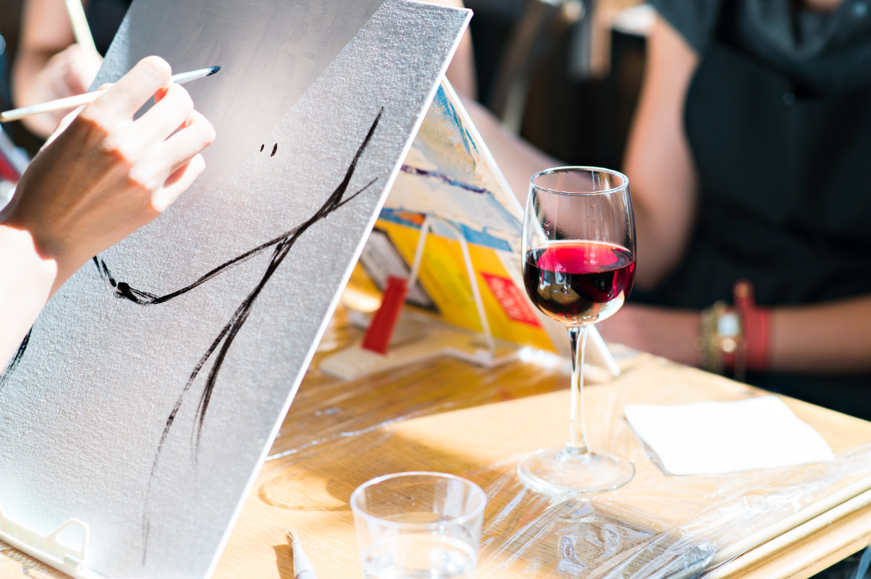 Drink and Paint