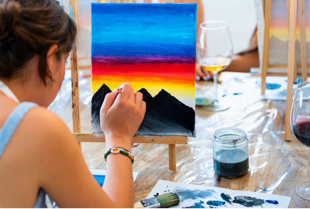 Drink and Paint
