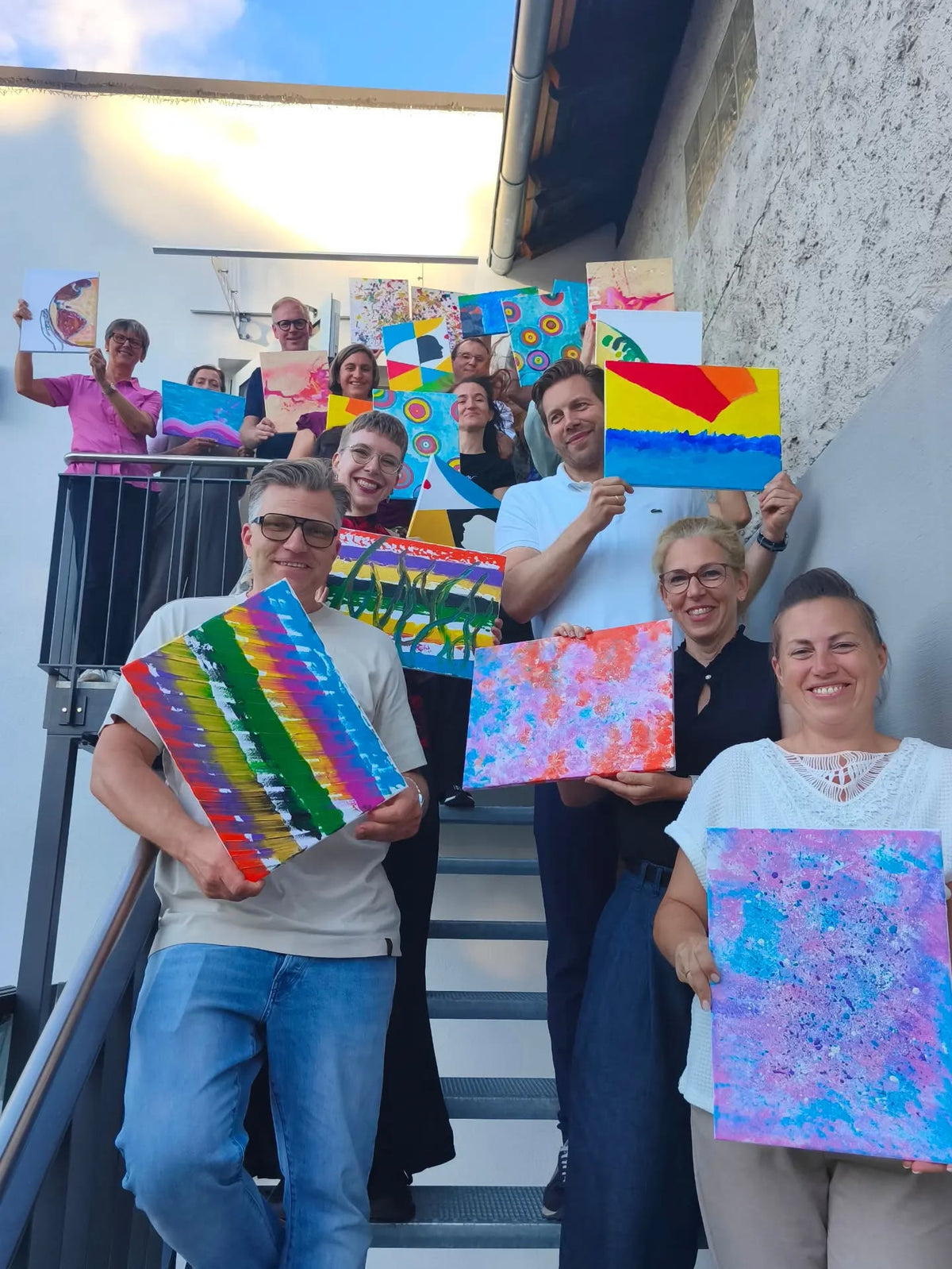Teamevent von Aramark in der Oasis of Art